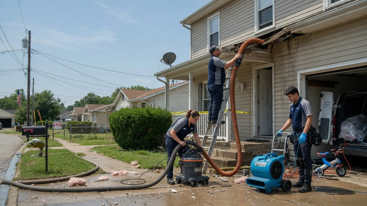 Water Damage Restoration in Junior, WV near me